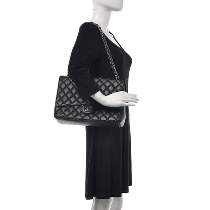 Chanel Caviar Quilted Maxi Single Flap Black 3 of 8