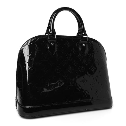 Louis Vuitton Vernis Alma PM Noir Magnetique 3 of 8