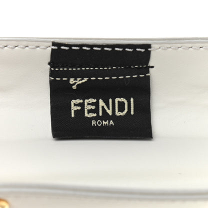 Fendi Recycled Plastic Vitello Liberty Matte Medium Fendi Basket White Ice 12 of 13