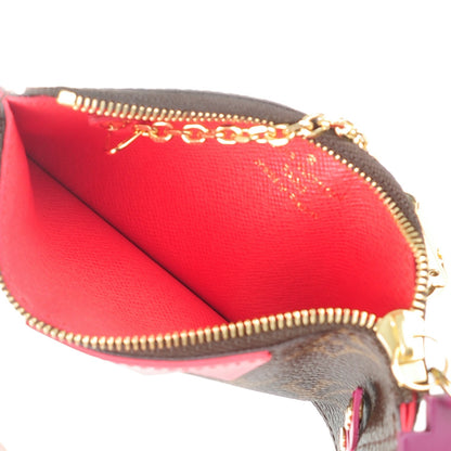 Louis Vuitton Monogram Totem Key Pouch Flamingo 5 of 7