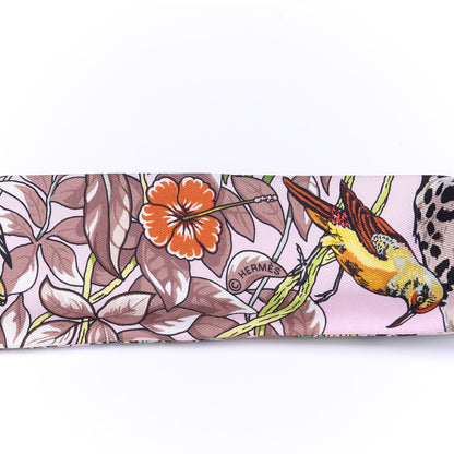 Hermes Silk Jungle Love Love Twilly Rose Pale Etoupe 4 of 4