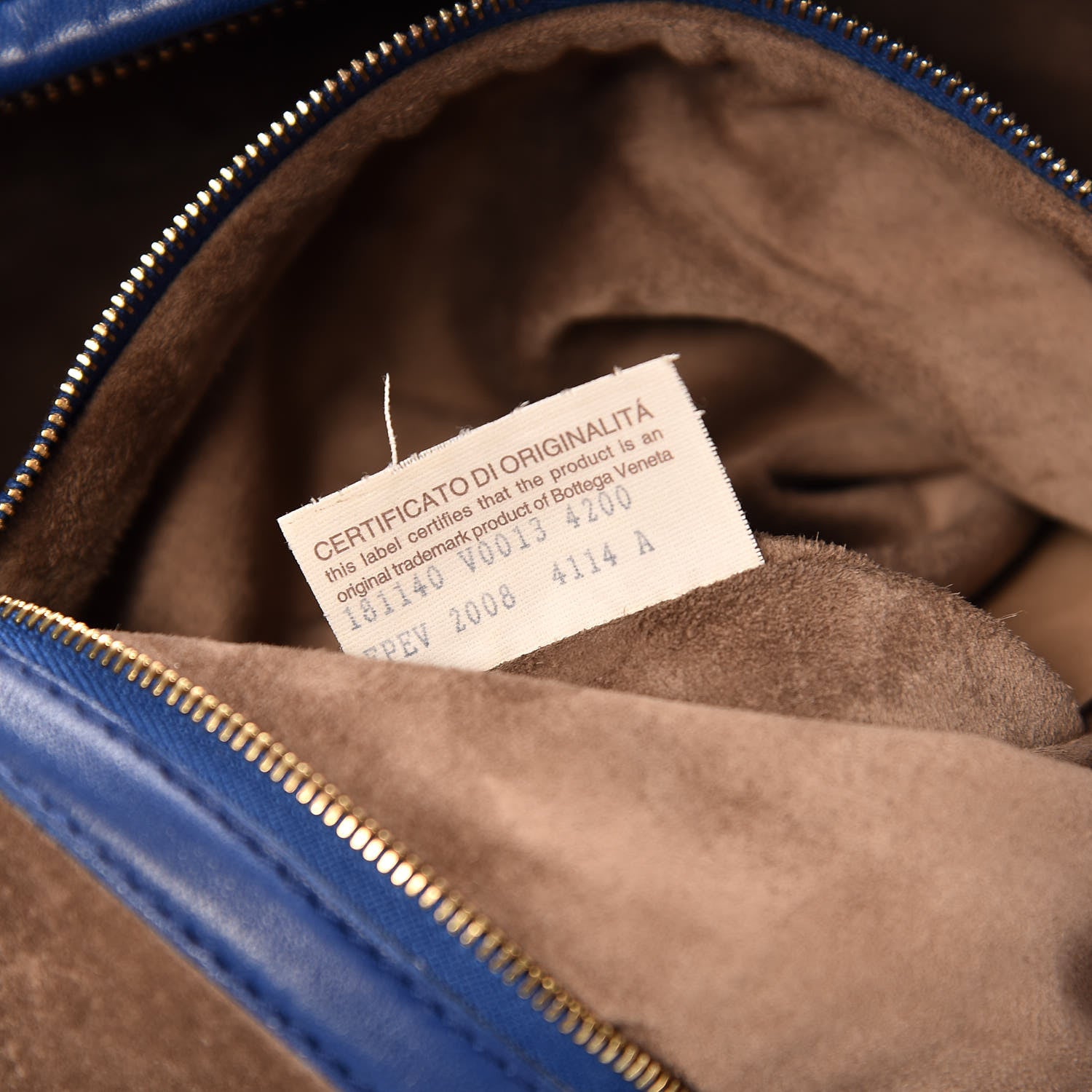 Bottega Veneta Nappa Intrecciato Maxi Veneta Hobo Cobalt 7 of 8