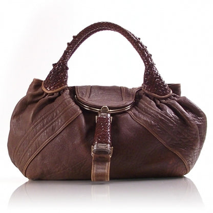 Fendi Nappa Nuvolata Spy Cognac 1 of 12