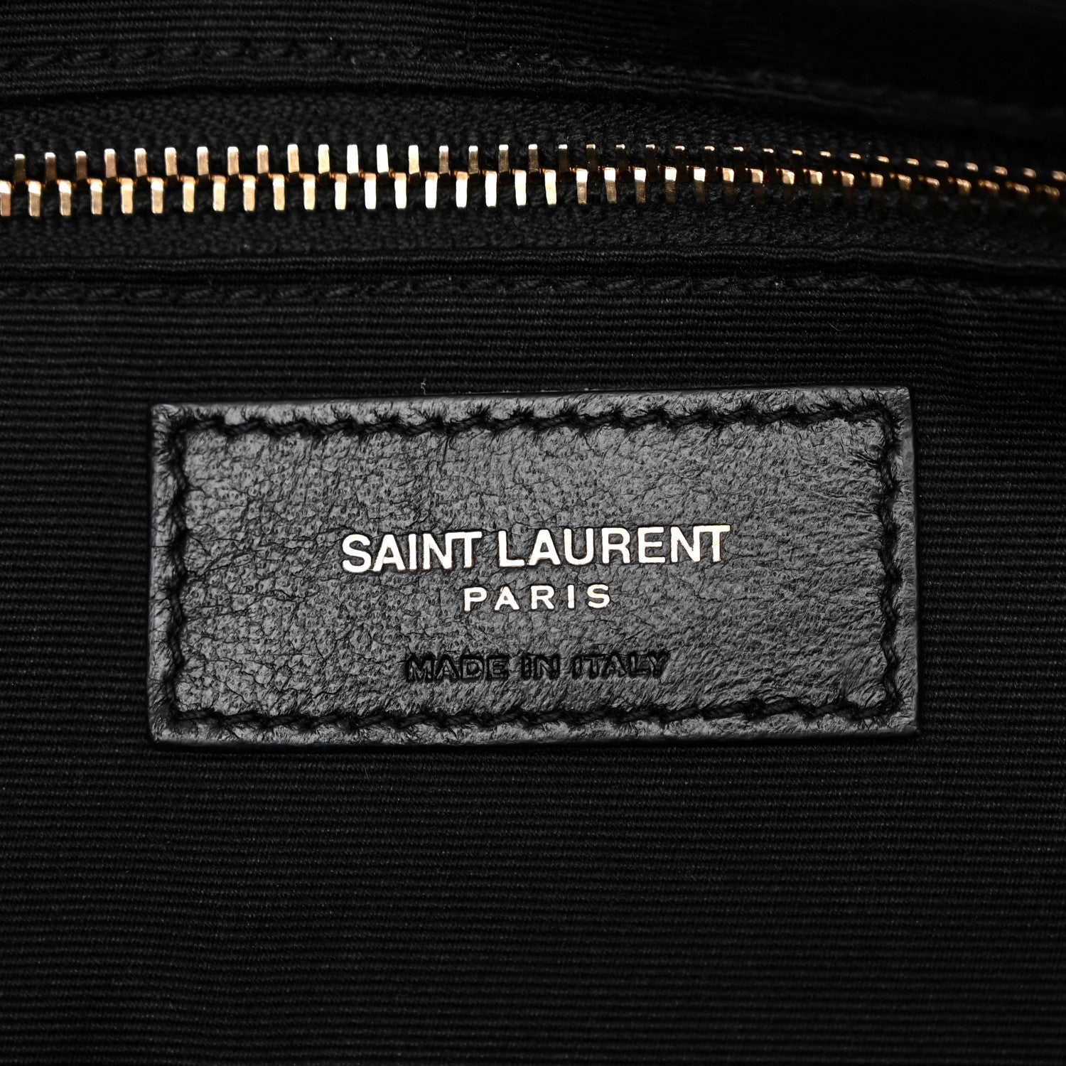 Saint Laurent Lambskin Patchwork Monogram Medium Jamie Black 6 of 10