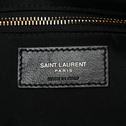 Saint Laurent Lambskin Patchwork Monogram Medium Jamie Black 6 of 10