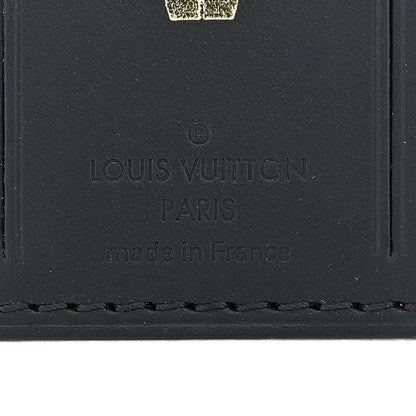Louis Vuitton Calfskin Vivienne Luggage Tag Black 3 of 3