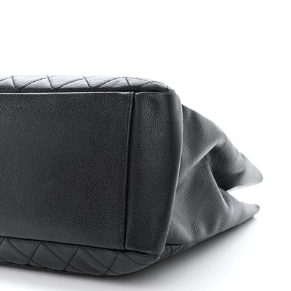 Chanel Caviar Quilted Grand Shopping Tote GST Black 10 of 11