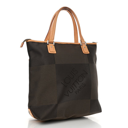 Louis Vuitton Damier Geant Cougar Tote Terre 3 of 9