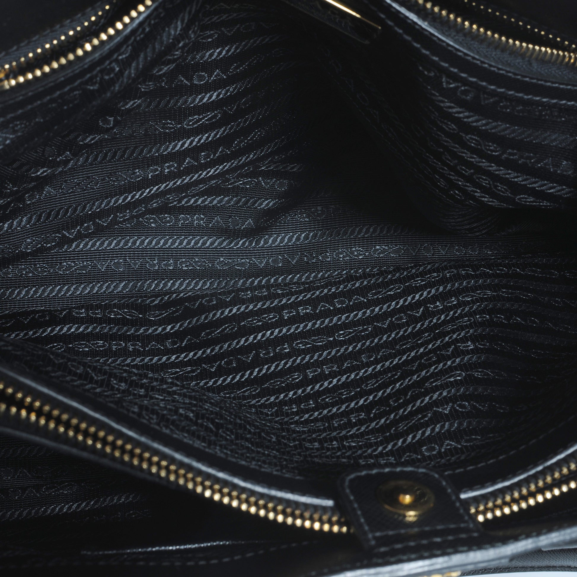 Prada Saffiano Lux Small Tote Nero Black 10 of 10