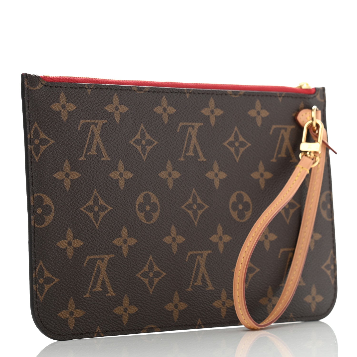 Louis Vuitton Monogram Neverfull MM GM Pochette Cherry 3 of 7
