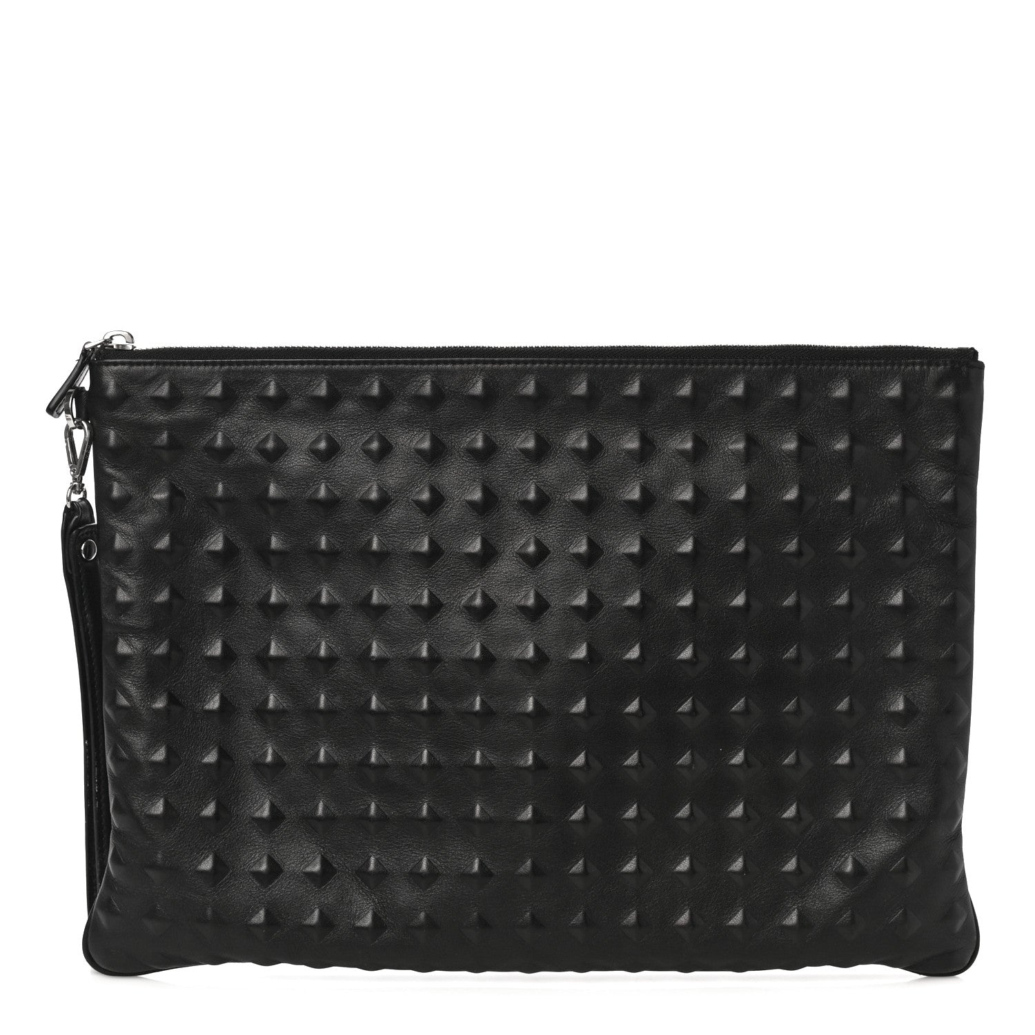 MCM Tantris Odeon Embossed Zip Pouch Black 1 of 10