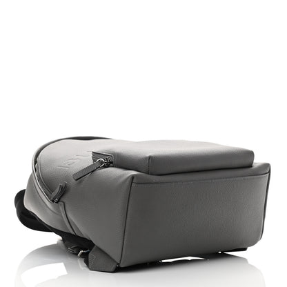 Burberry Calfskin Logo Embossed Backpack Black 4 of 15
