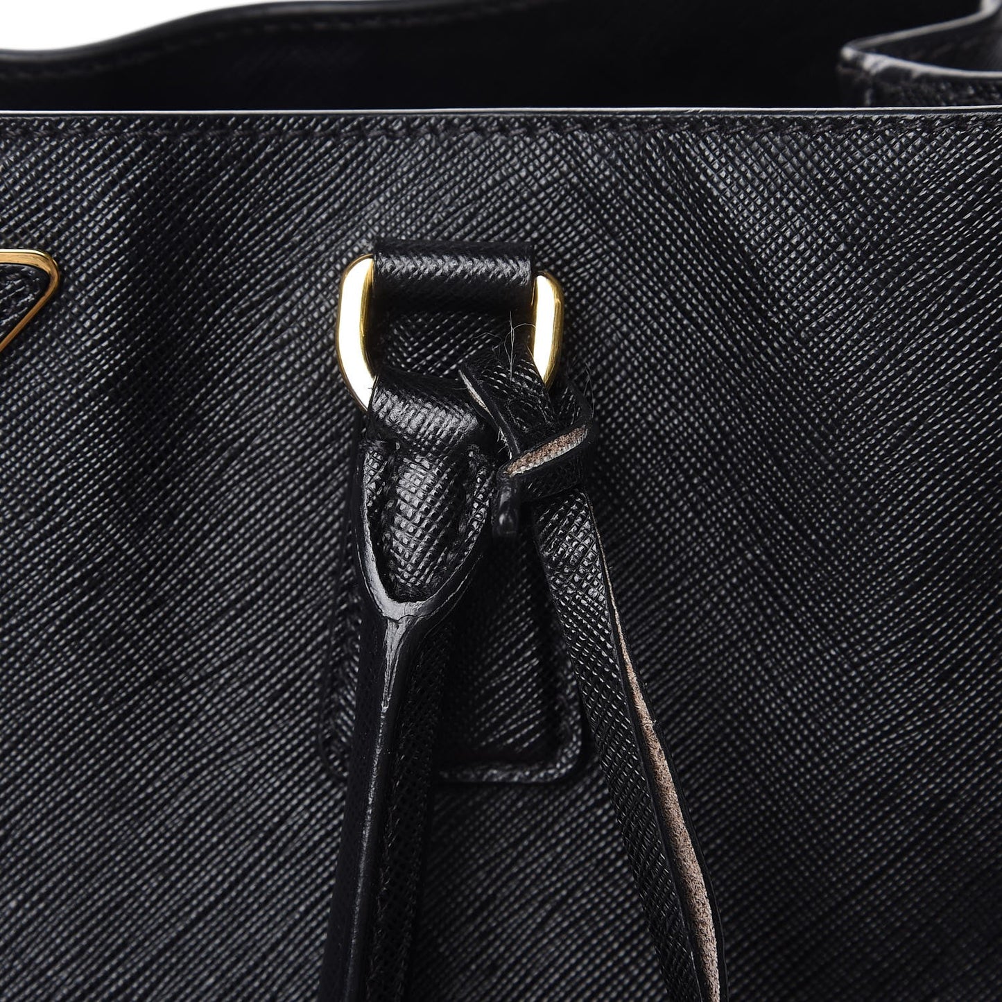 Saffiano Lux Medium Tote Nero Black
