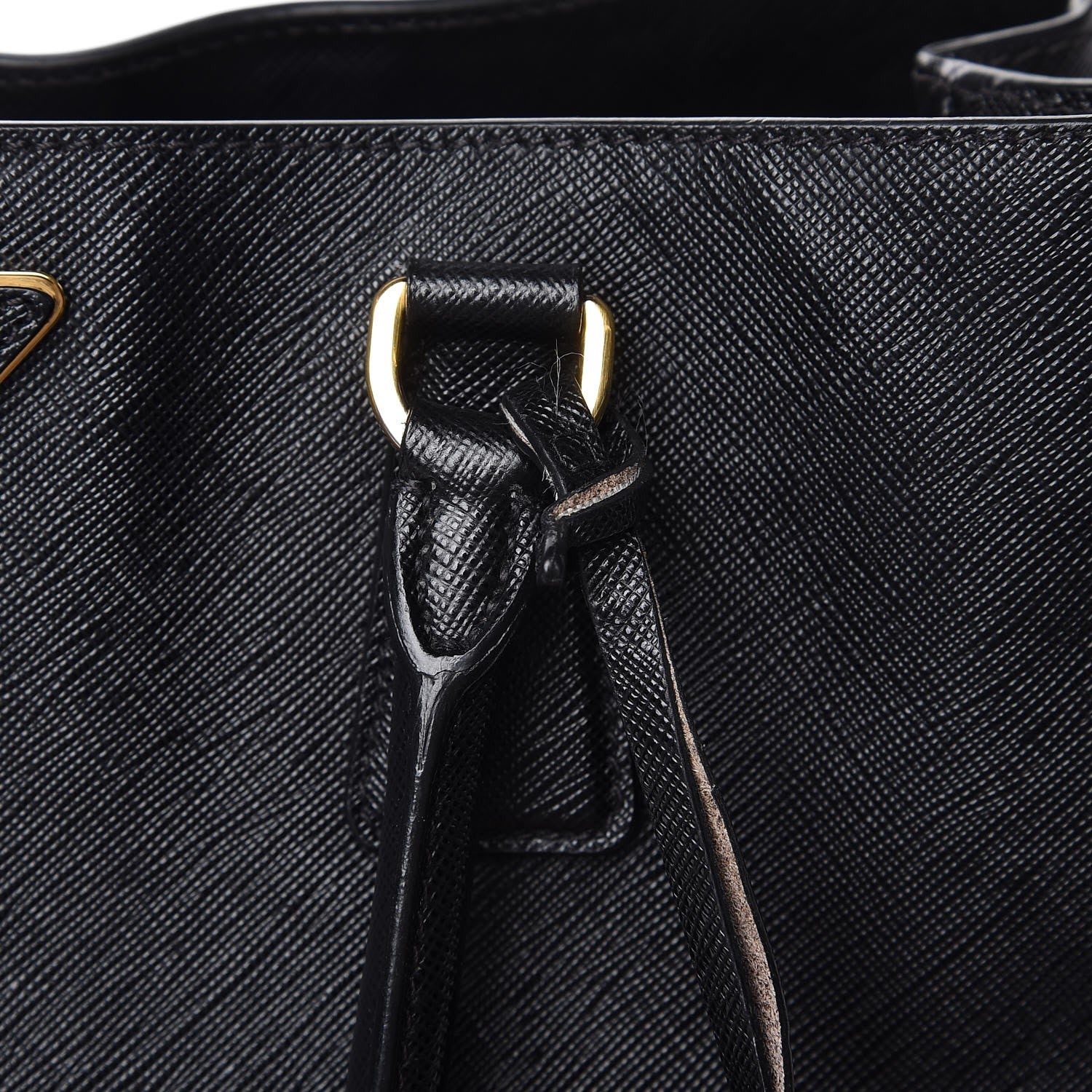 Prada Saffiano Lux Medium Tote Nero Black 12 of 12