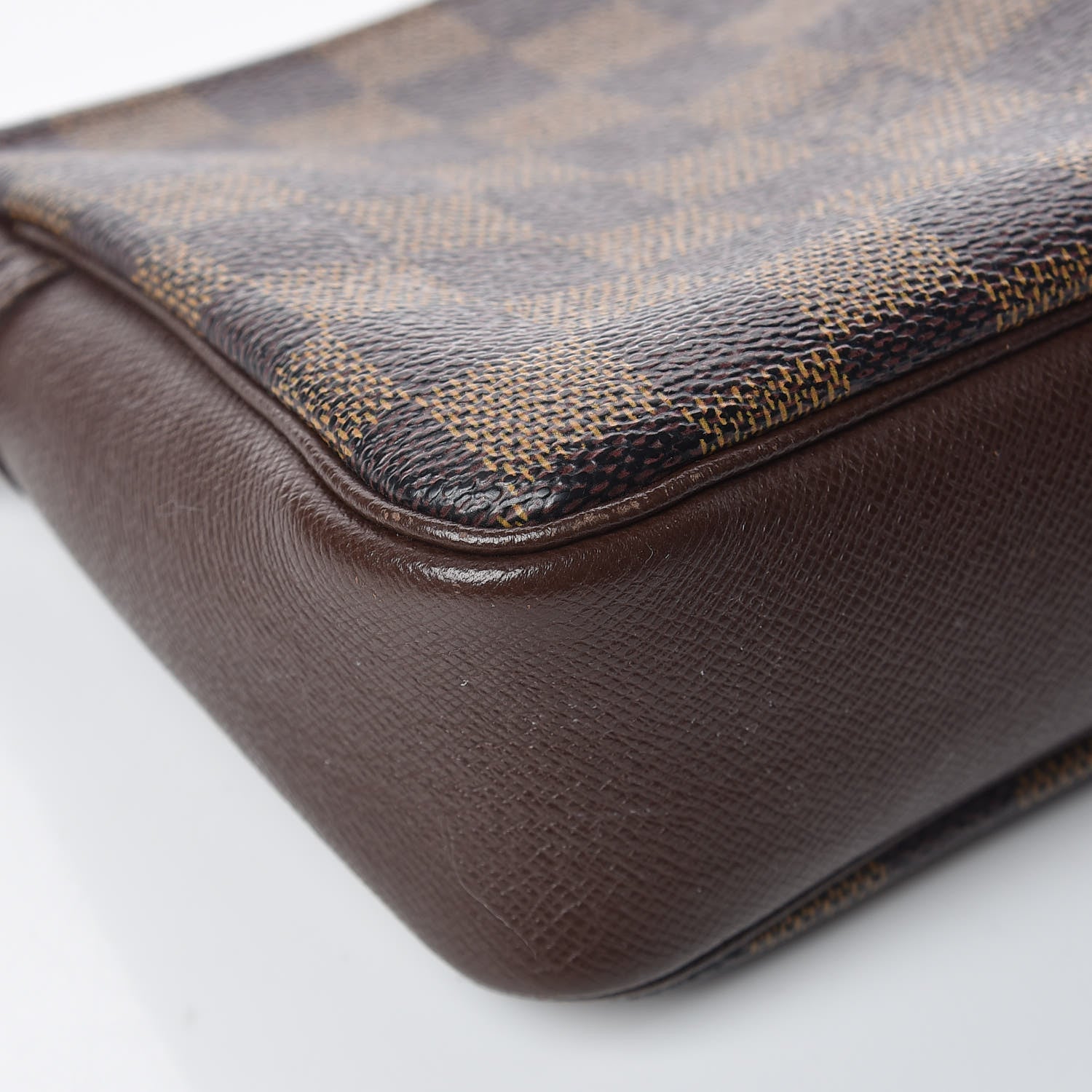 Louis Vuitton Damier Ebene Trousse Make Up Bag Pochette 12 of 14