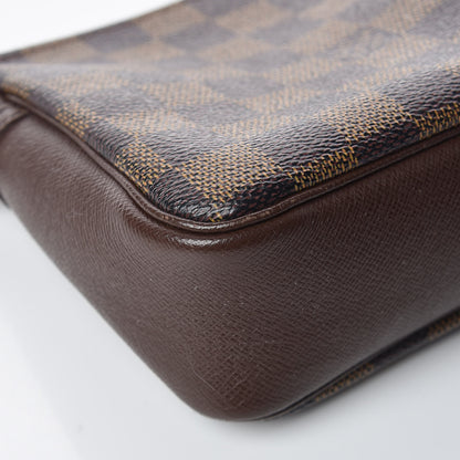 Louis Vuitton Damier Ebene Trousse Make Up Bag Pochette 12 of 14