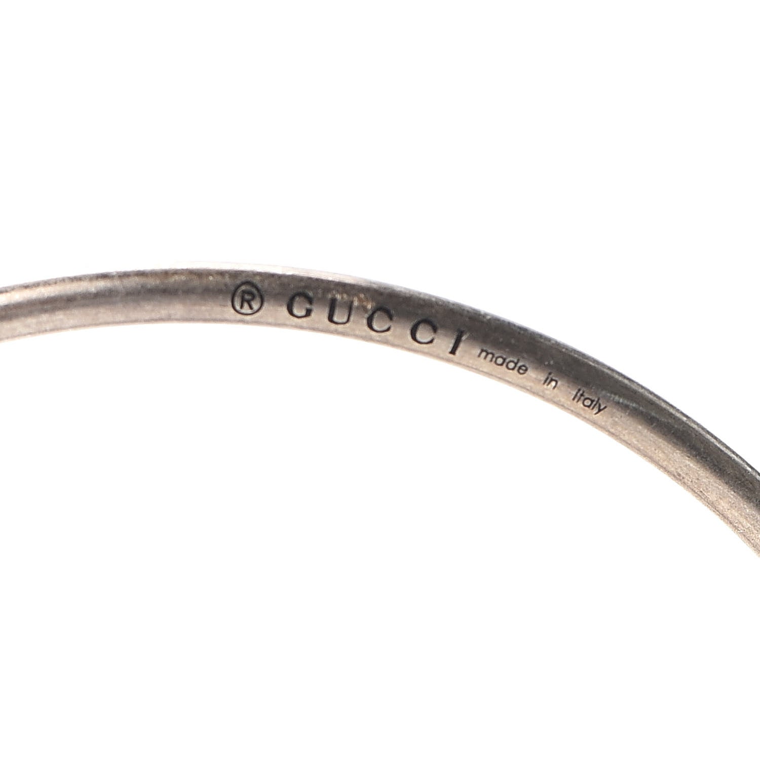 Gucci Sterling Silver Anger Forest Mismatched Hoop Earrings 4 of 6