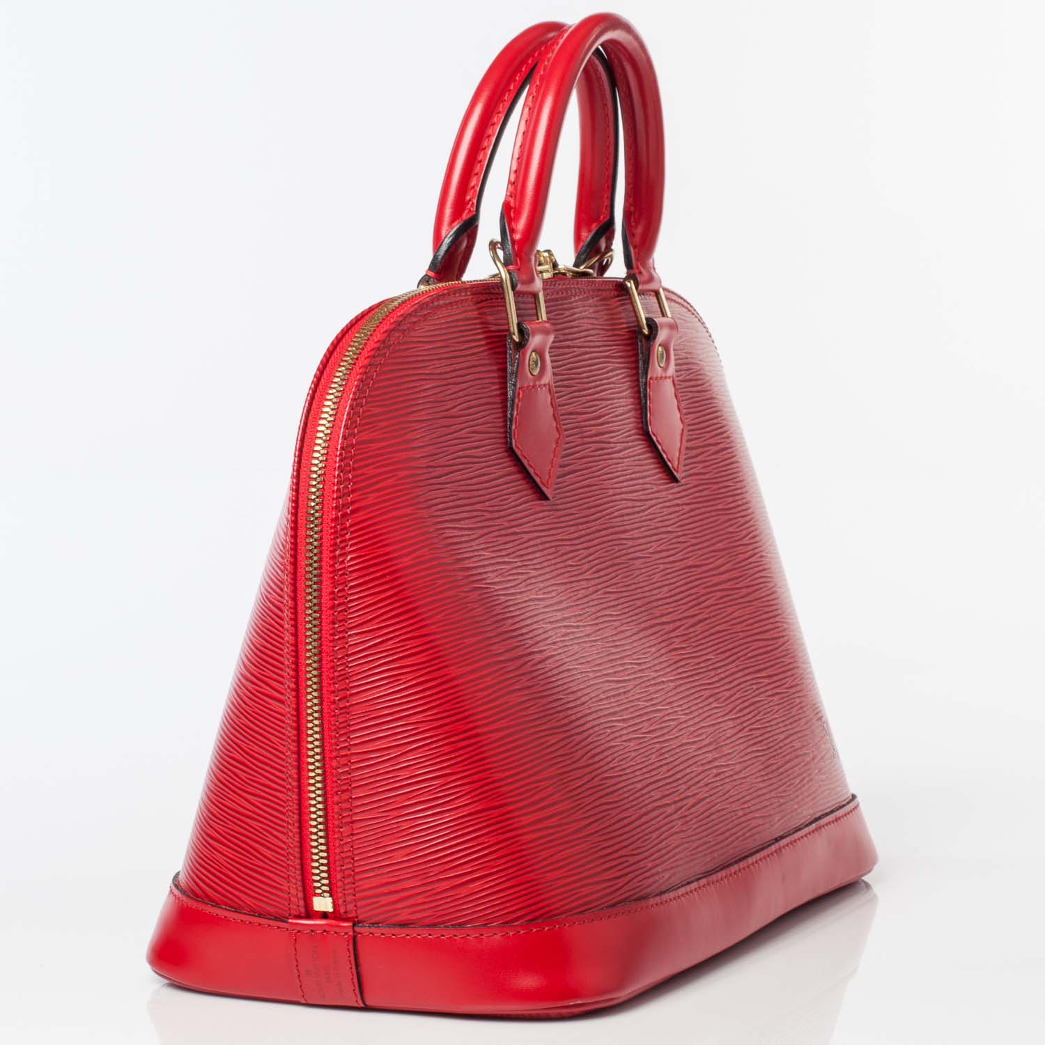Louis Vuitton Epi Alma Red 4 of 9