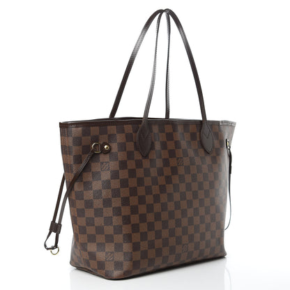 Louis Vuitton Damier Ebene Neverfull MM 3 of 17