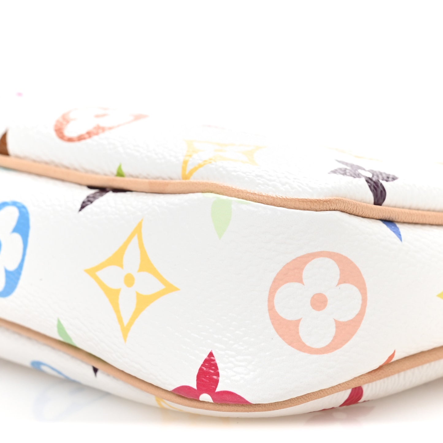 LV X TM Monogram Multicolor Pochette Accessories White