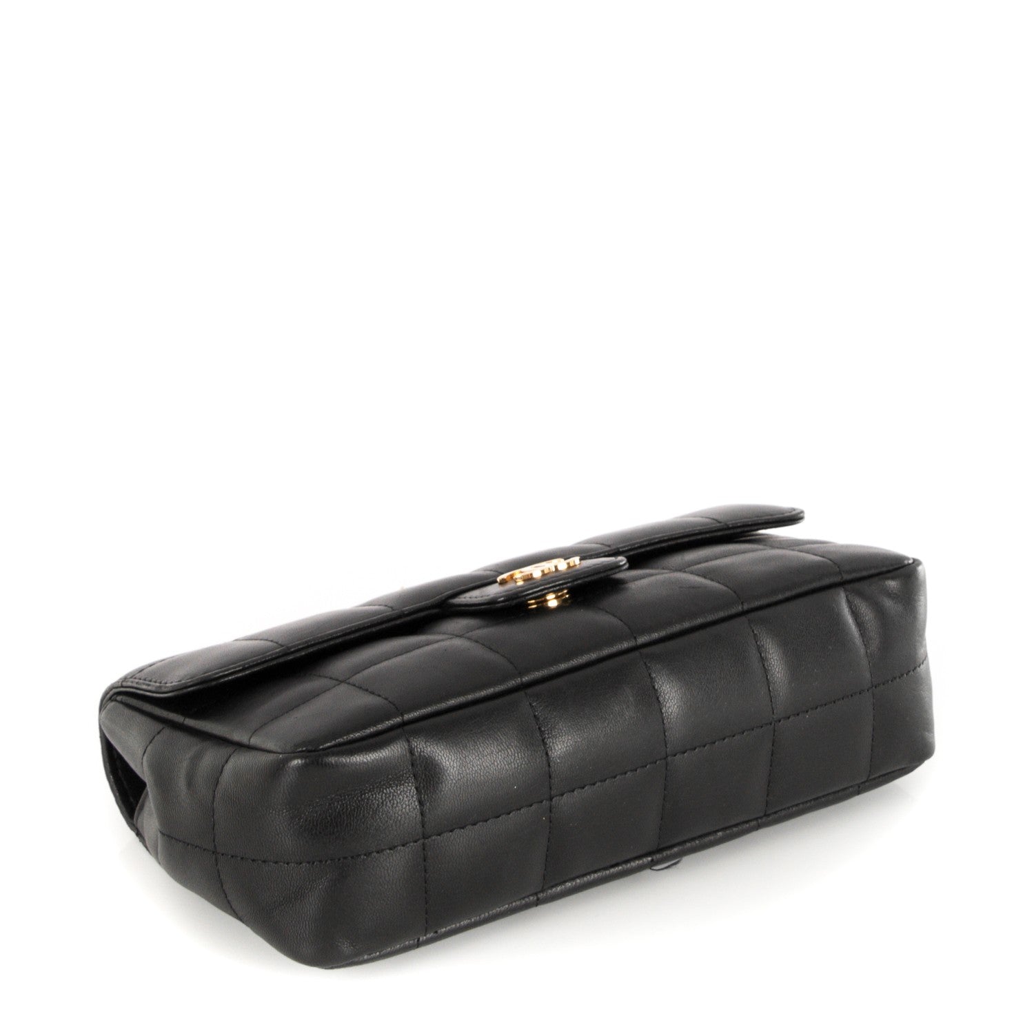 Chanel Lambskin Quilted Mini Chocolate Bar Flap Black 4 of 7