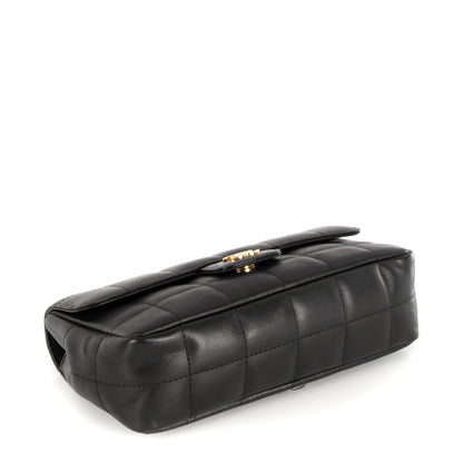 Chanel Lambskin Quilted Mini Chocolate Bar Flap Black 4 of 7