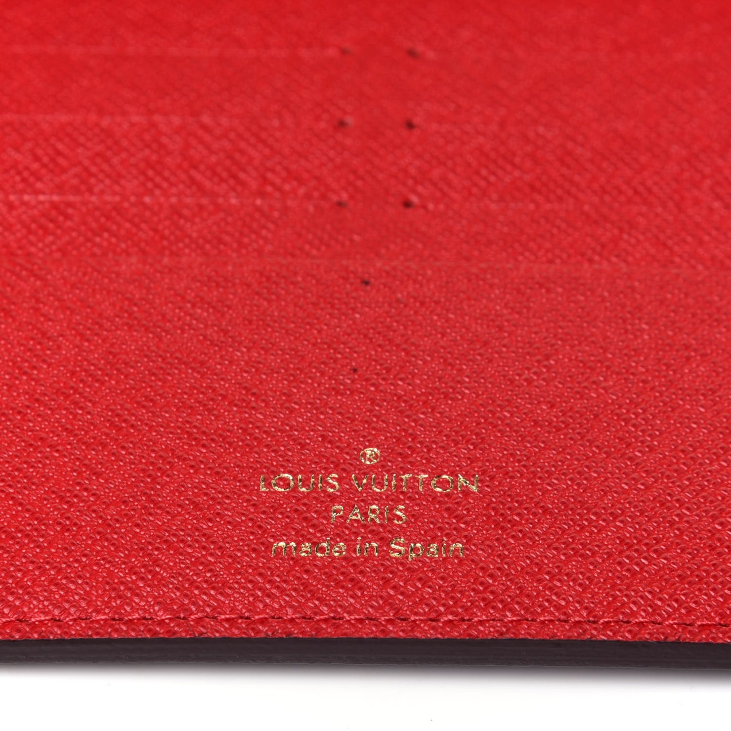 Monogram Insolite Wallet Red