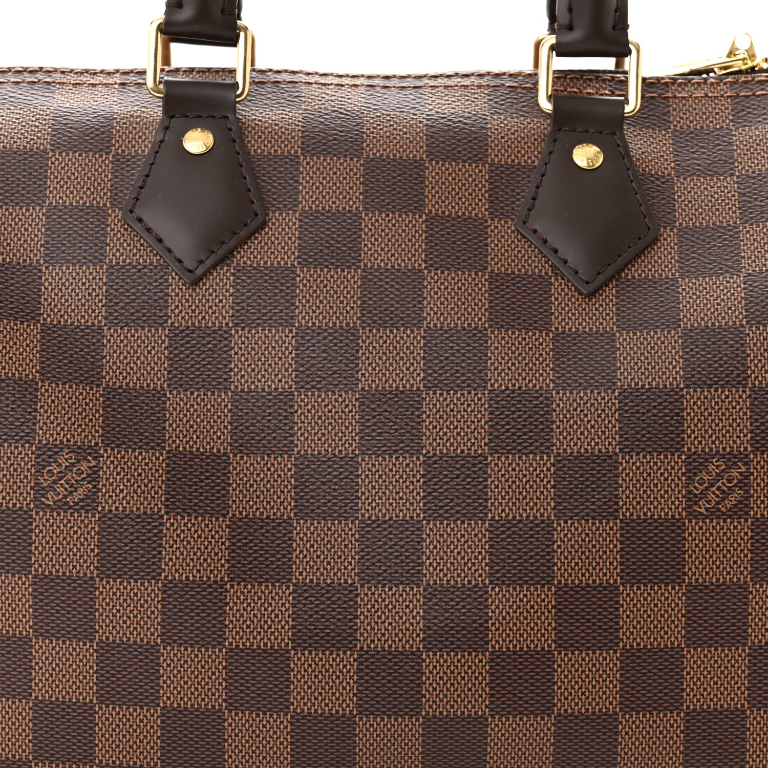 Louis Vuitton Damier Ebene Speedy Bandouliere 25 7 of 9