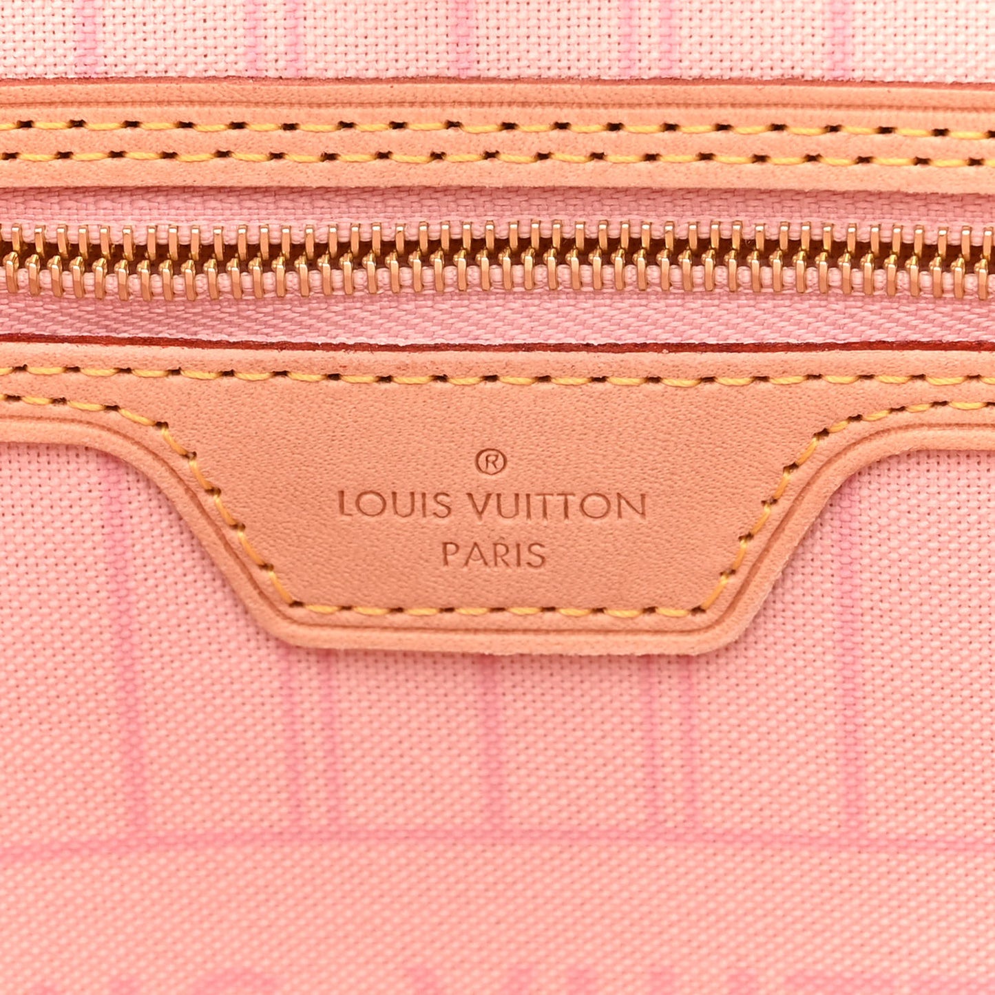Damier Azur Neo Neverfull MM Rose Ballerine
