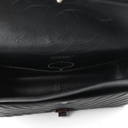 Chanel Aged Calfskin Chevron Quilted 2.55 Reissue 226 So Black 5 of 10