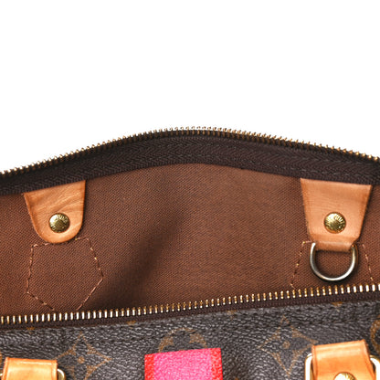 Louis Vuitton Monogram My LV Heritage Speedy 30 Fuchsia Rouge 14 of 17