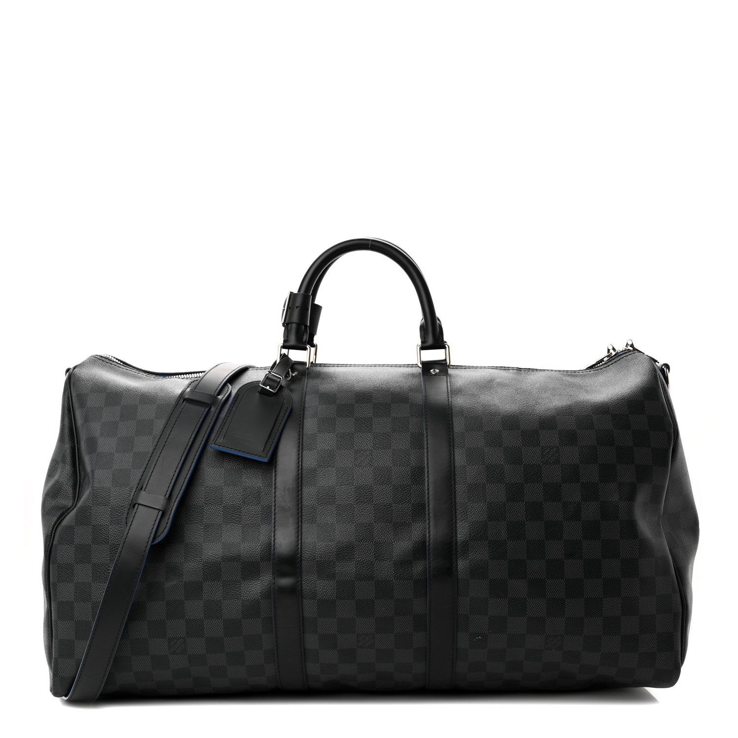 Louis Vuitton Damier Cobalt Keepall Bandouliere 55 1 of 15