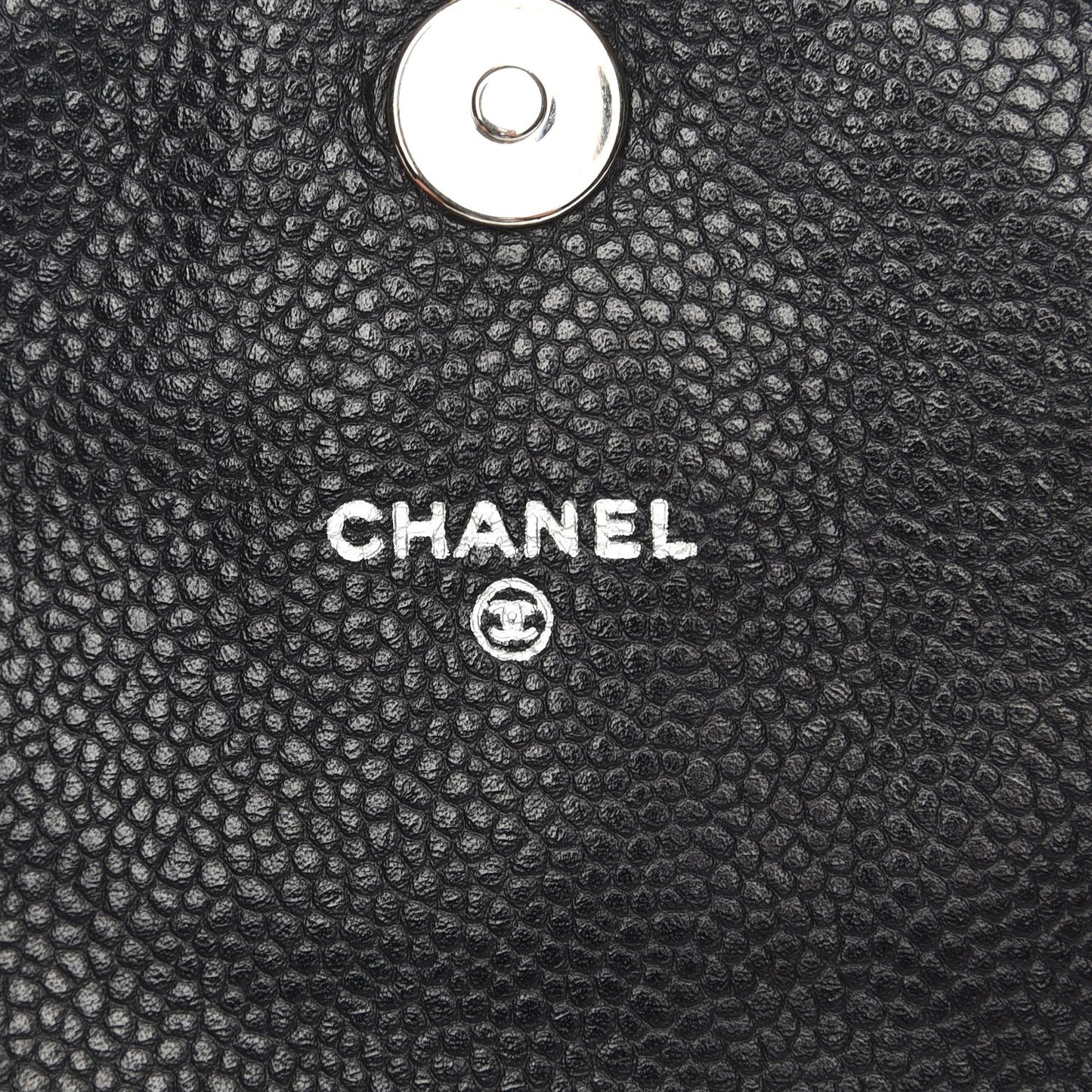 Caviar Half Moon Wallet On Chain WOC Black