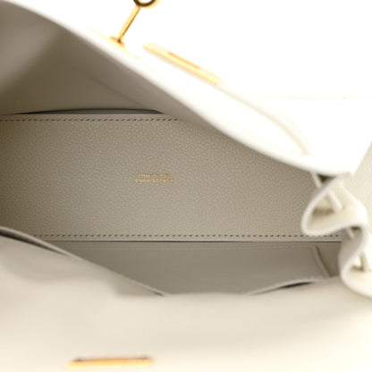 Hermes Evercolor Kelly Danse II Belt Bag White 5 of 16