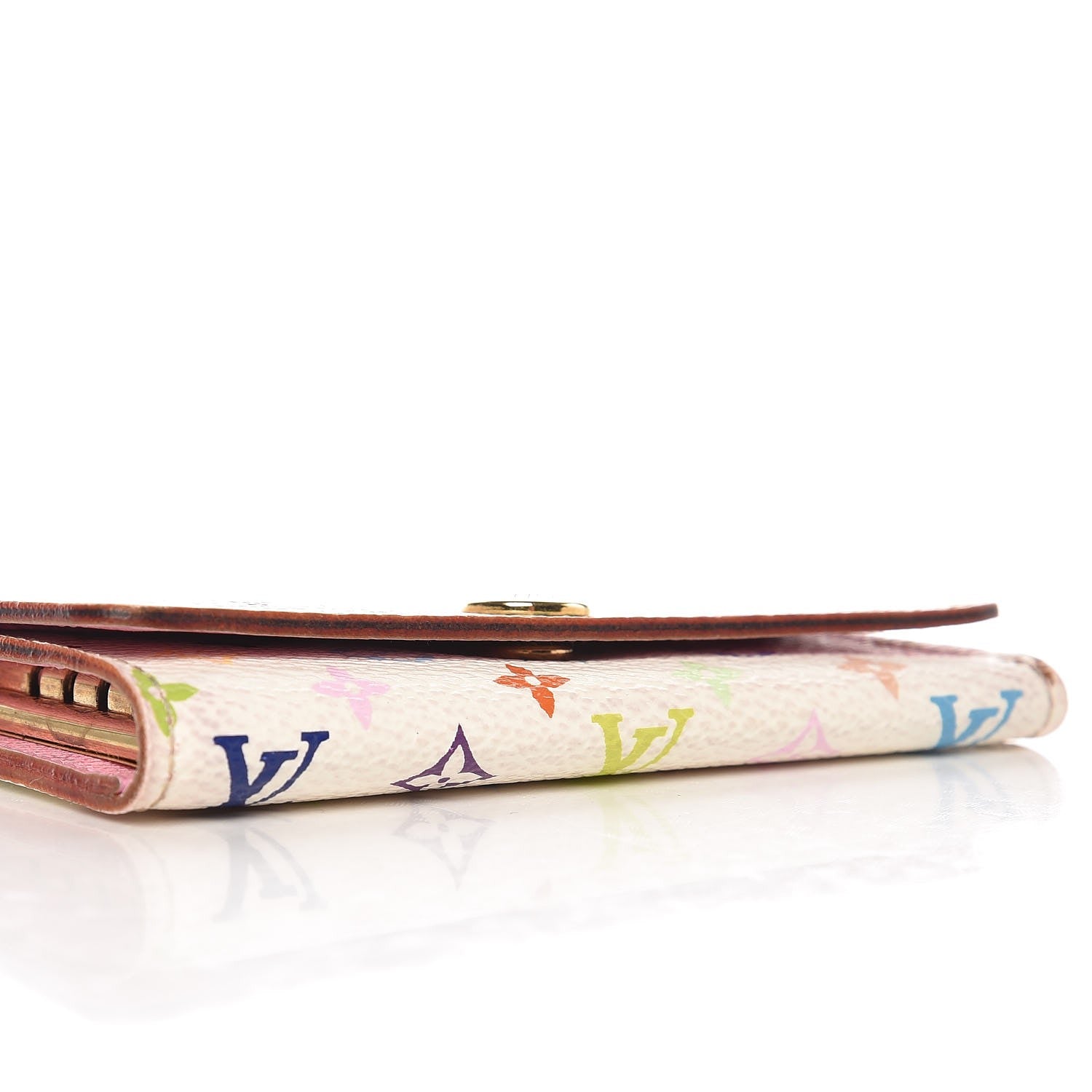 Louis Vuitton Monogram Multicolor Multicles 4 Key Holder White Litchi 11 of 11