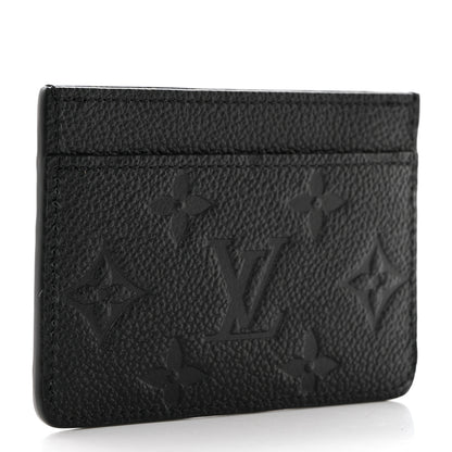 Louis Vuitton Empreinte Card Holder Black 3 of 7