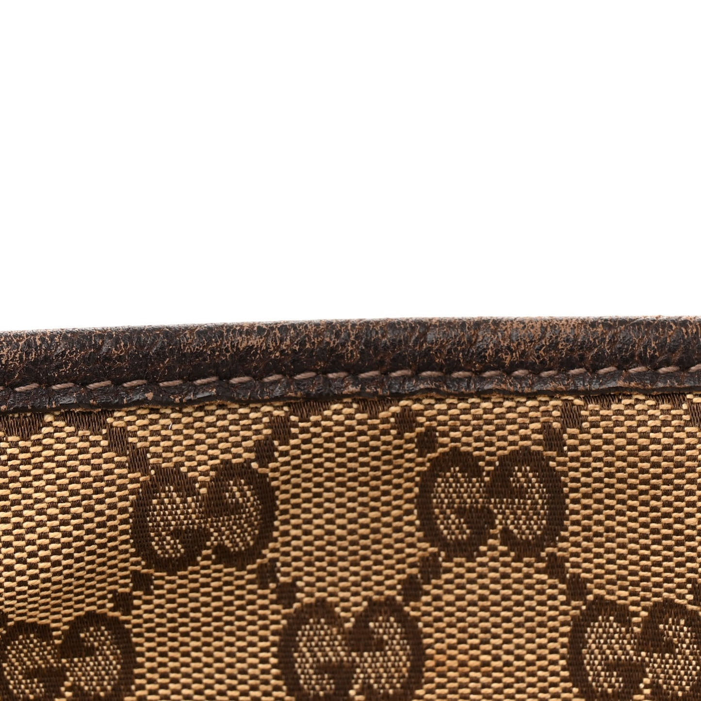Monogram Medium Abbey Shoulder Bag Dark Brown