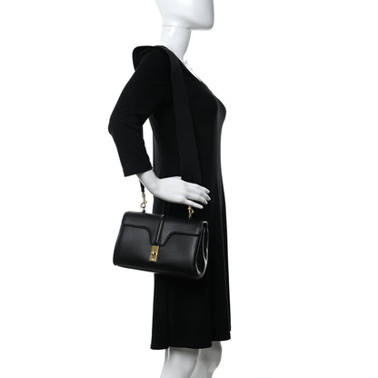 Celine Smooth Calfskin Teen 16 Crossbody Bag Black 2 of 11