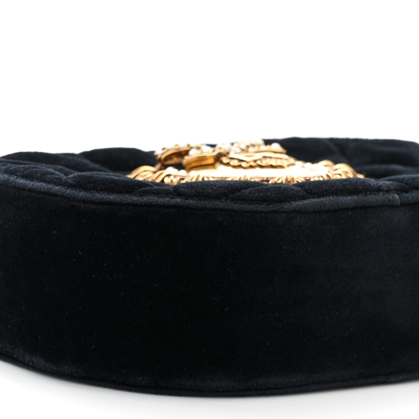 Velvet Devotion Crossbody Bag Black