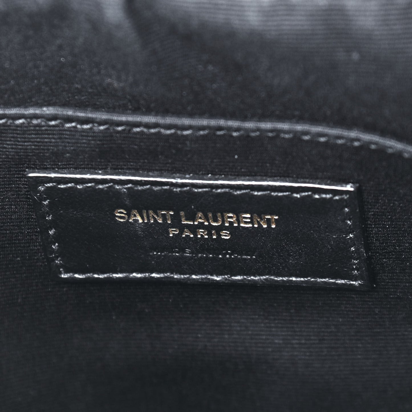 Calfskin Matelasse Monogram Lou Camera Bag Black