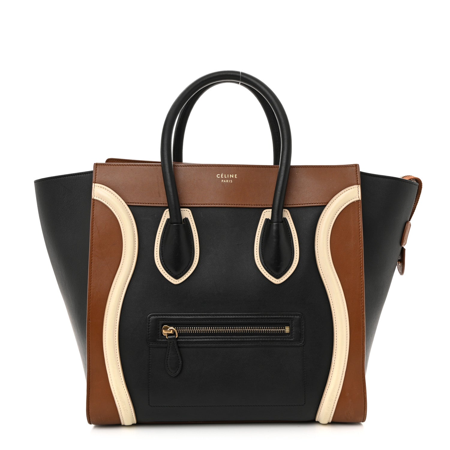 Celine Smooth Calfskin Mini Tri-Color Luggage Multicolor 1 of 17