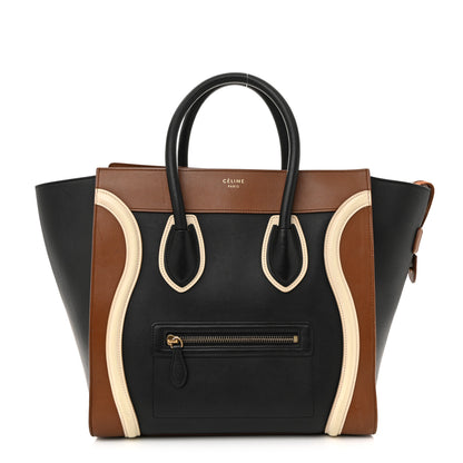 Celine Smooth Calfskin Mini Tri-Color Luggage Multicolor 1 of 17