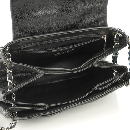 Chanel Caviar Quilted Accordion Mademoiselle Flap Black 5 of 7