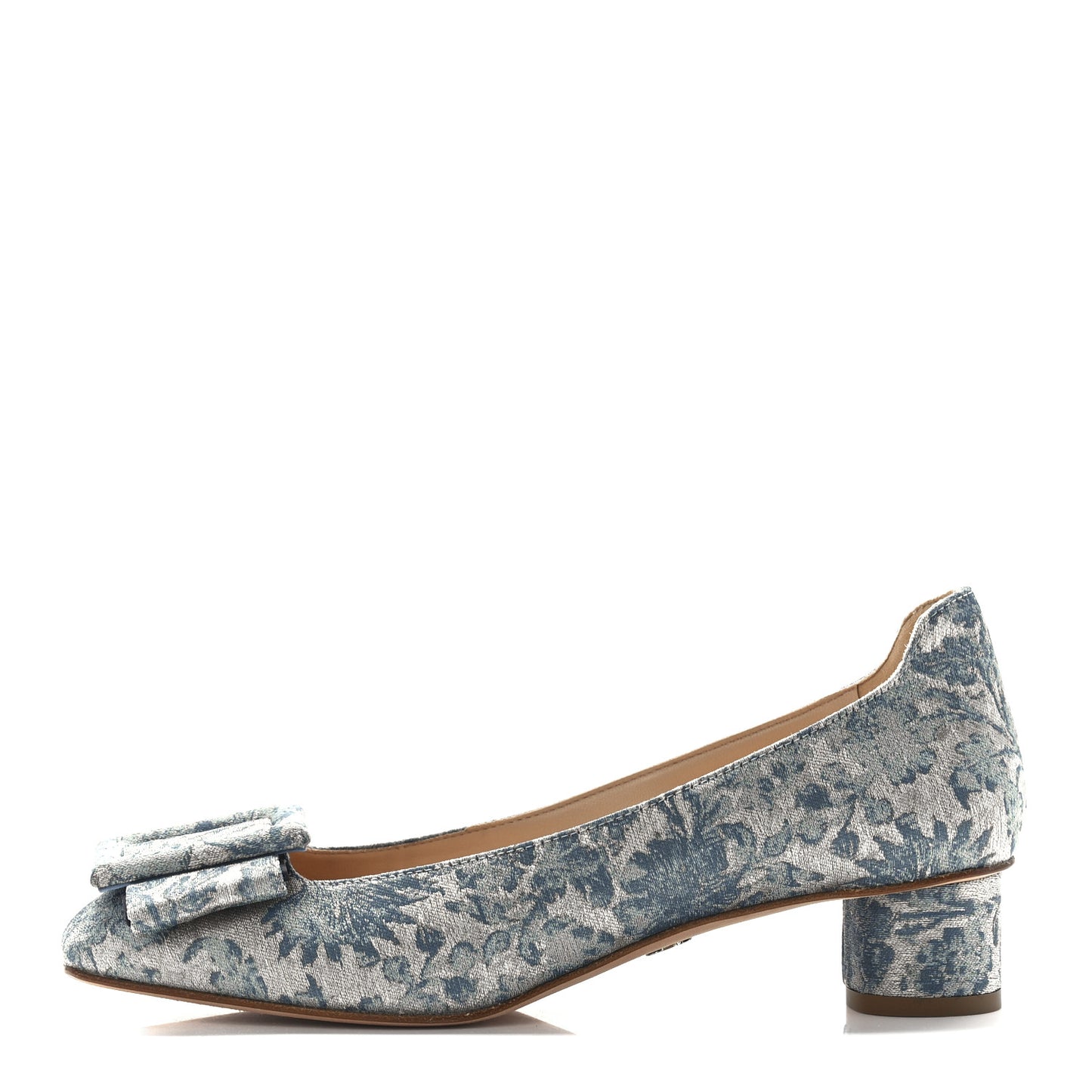 Brocart Lurex Dior Idylle 35mm Pumps 38 Canard