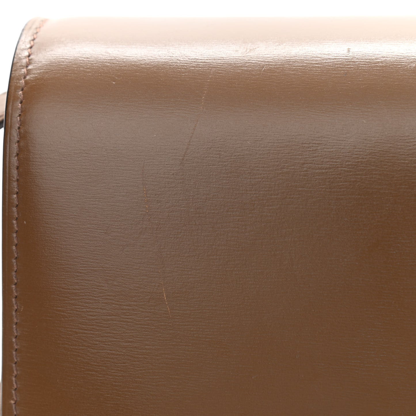Box Calfskin Medium Classic Box Flap Bag Camel