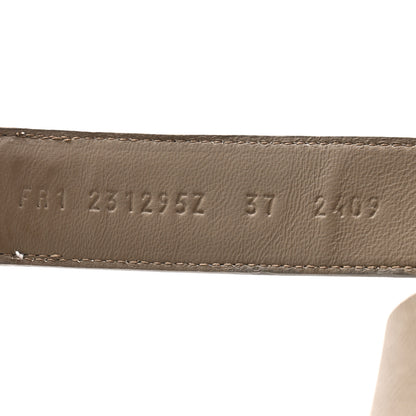 Hermes Epsom Womens Chypre Sandals 37 Etoupe 7 of 9