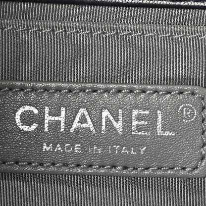 Chanel Velvet Quilted Small Boy Flap Marine Fonce 6 of 10