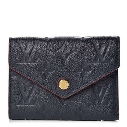 Louis Vuitton Empreinte Victorine Wallet Marine Rouge 1 of 8