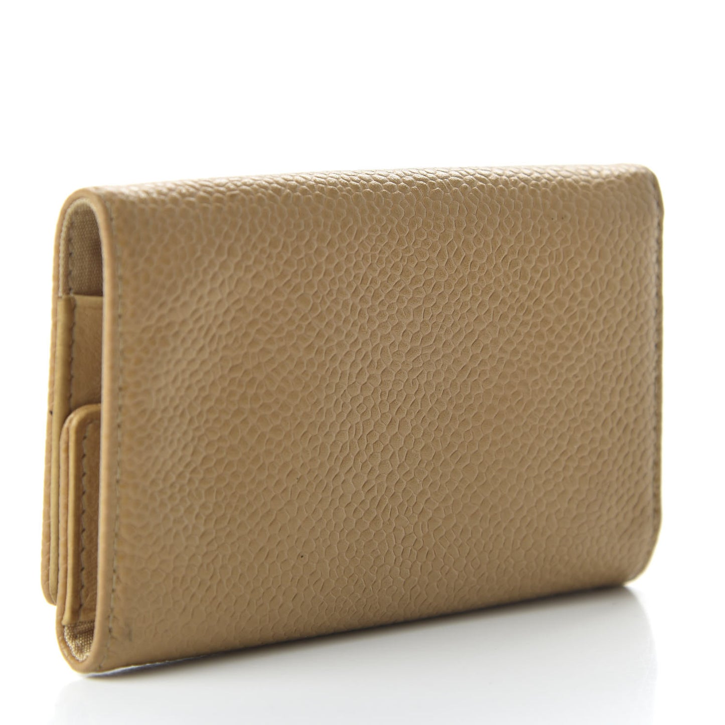 Caviar Timeless CC 6 Key Holder Case Beige Clair