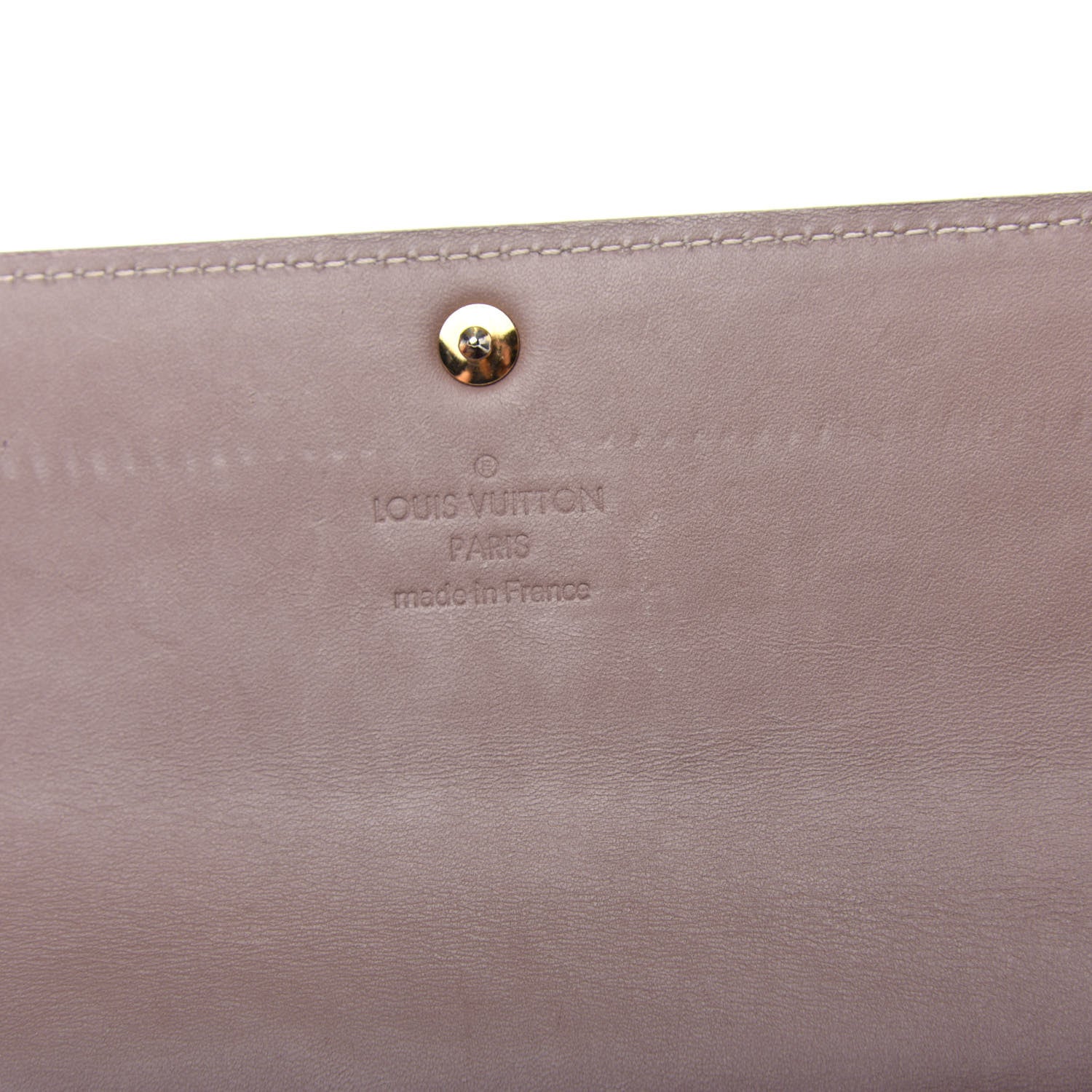 Louis Vuitton Vernis Sarah Wallet Beige Poudre 6 of 9